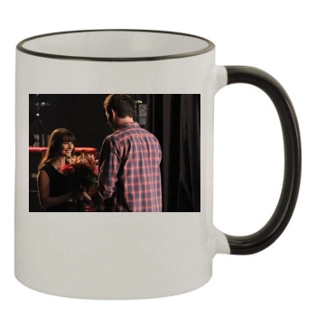 Glee 11oz Colored Rim & Handle Mug