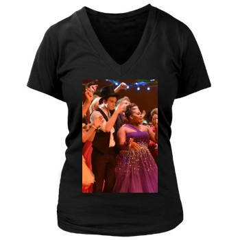 Glee Women's Deep V-Neck TShirt