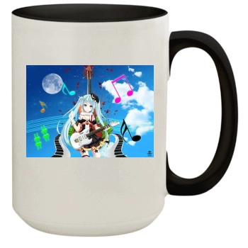 Vocaloid 15oz Colored Inner & Handle Mug