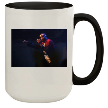 Frank Ocean 15oz Colored Inner & Handle Mug