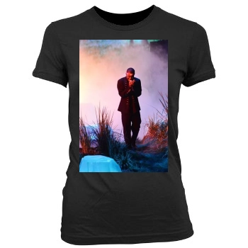 Frank Ocean Women's Junior Cut Crewneck T-Shirt