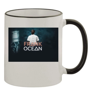 Frank Ocean 11oz Colored Rim & Handle Mug