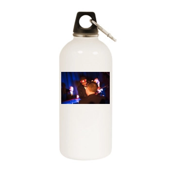 Frank Ocean White Water Bottle With Carabiner