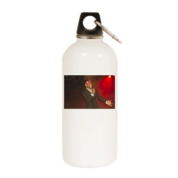 Frank Ocean White Water Bottle With Carabiner