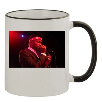 Frank Ocean 11oz Colored Rim & Handle Mug