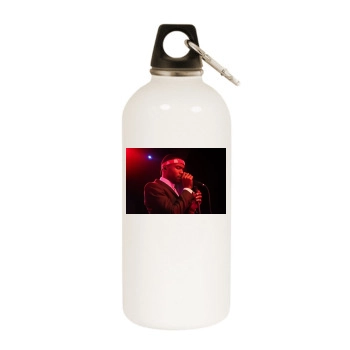 Frank Ocean White Water Bottle With Carabiner