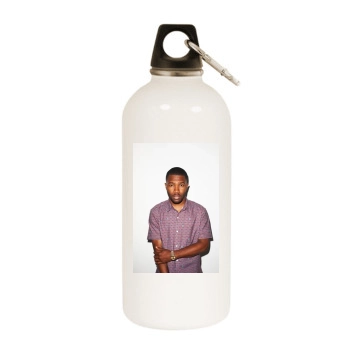 Frank Ocean White Water Bottle With Carabiner