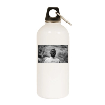 Frank Ocean White Water Bottle With Carabiner