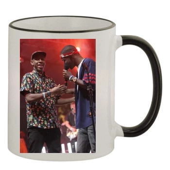 Frank Ocean 11oz Colored Rim & Handle Mug