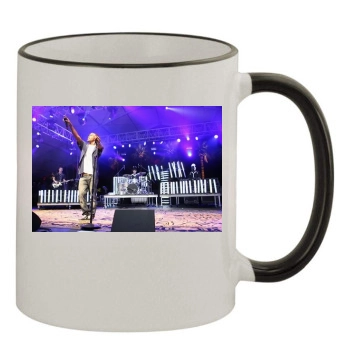 Frank Ocean 11oz Colored Rim & Handle Mug