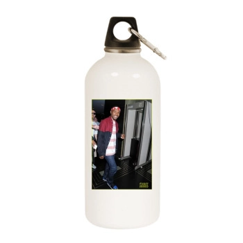 Frank Ocean White Water Bottle With Carabiner