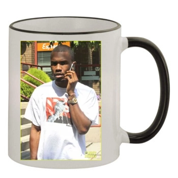 Frank Ocean 11oz Colored Rim & Handle Mug