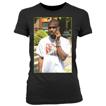 Frank Ocean Women's Junior Cut Crewneck T-Shirt