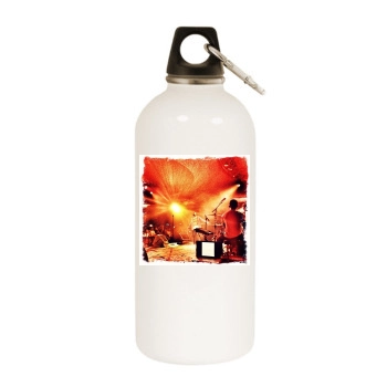 Frank Ocean White Water Bottle With Carabiner