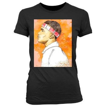 Frank Ocean Women's Junior Cut Crewneck T-Shirt