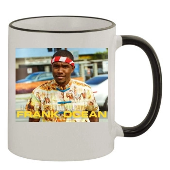 Frank Ocean 11oz Colored Rim & Handle Mug