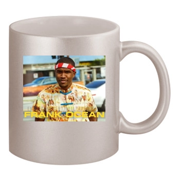 Frank Ocean 11oz Metallic Silver Mug