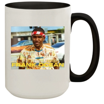 Frank Ocean 15oz Colored Inner & Handle Mug