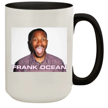 Frank Ocean 15oz Colored Inner & Handle Mug