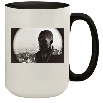 Frank Ocean 15oz Colored Inner & Handle Mug