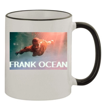 Frank Ocean 11oz Colored Rim & Handle Mug