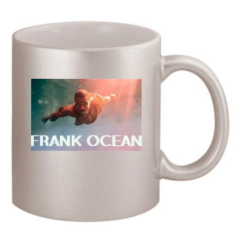 Frank Ocean 11oz Metallic Silver Mug