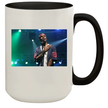 Frank Ocean 15oz Colored Inner & Handle Mug