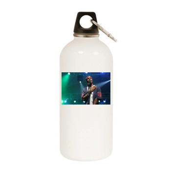 Frank Ocean White Water Bottle With Carabiner