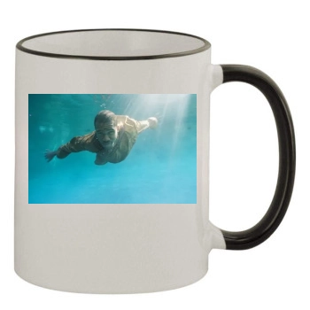 Frank Ocean 11oz Colored Rim & Handle Mug