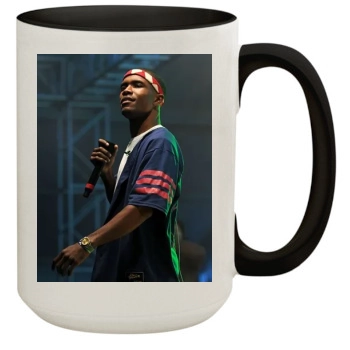 Frank Ocean 15oz Colored Inner & Handle Mug