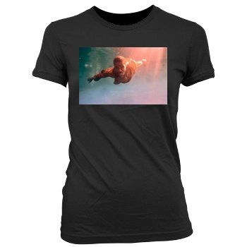 Frank Ocean Women's Junior Cut Crewneck T-Shirt