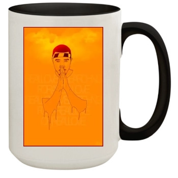 Frank Ocean 15oz Colored Inner & Handle Mug