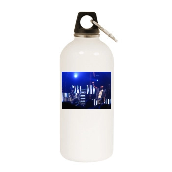 Frank Ocean White Water Bottle With Carabiner