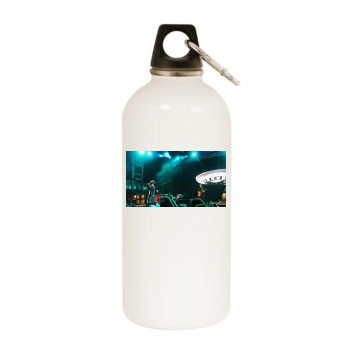 Frank Ocean White Water Bottle With Carabiner