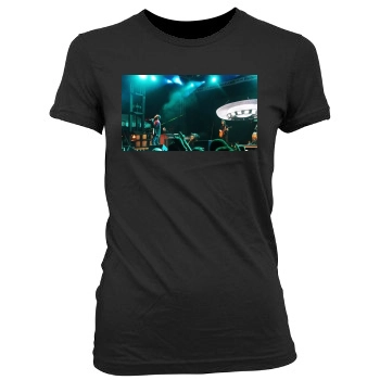 Frank Ocean Women's Junior Cut Crewneck T-Shirt