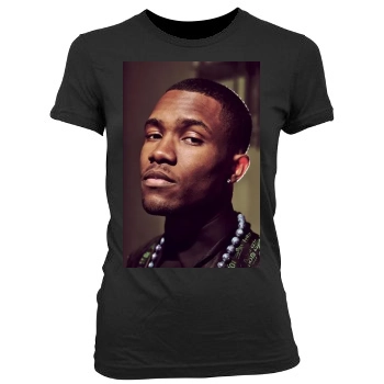 Frank Ocean Women's Junior Cut Crewneck T-Shirt