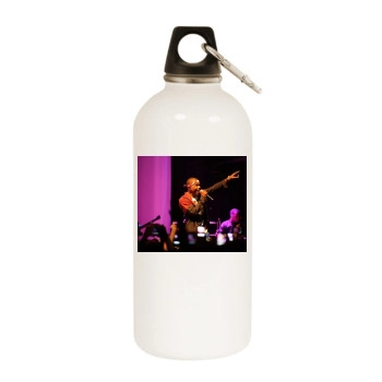 Frank Ocean White Water Bottle With Carabiner