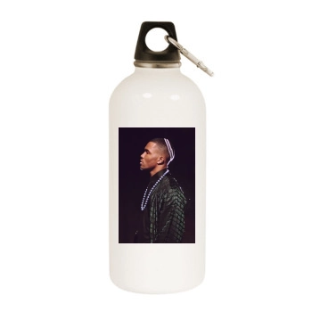 Frank Ocean White Water Bottle With Carabiner