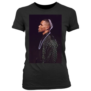 Frank Ocean Women's Junior Cut Crewneck T-Shirt