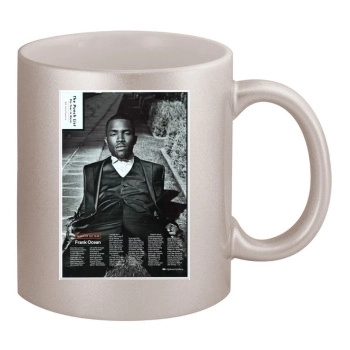 Frank Ocean 11oz Metallic Silver Mug