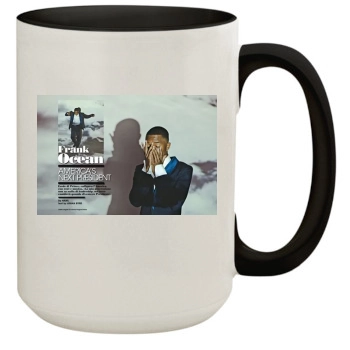 Frank Ocean 15oz Colored Inner & Handle Mug