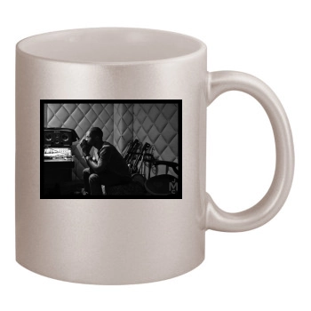 Frank Ocean 11oz Metallic Silver Mug