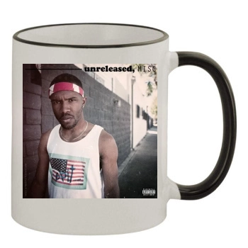 Frank Ocean 11oz Colored Rim & Handle Mug