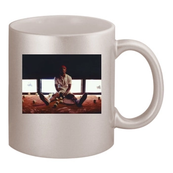 Frank Ocean 11oz Metallic Silver Mug