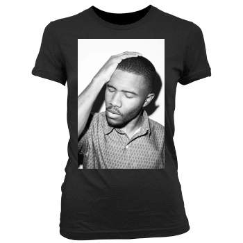 Frank Ocean Women's Junior Cut Crewneck T-Shirt