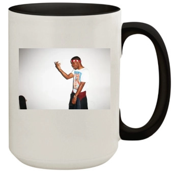 Frank Ocean 15oz Colored Inner & Handle Mug