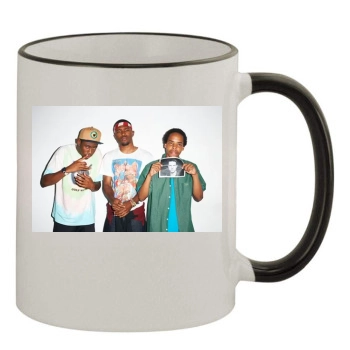 Frank Ocean 11oz Colored Rim & Handle Mug