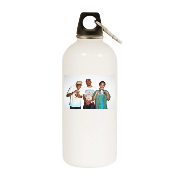 Frank Ocean White Water Bottle With Carabiner