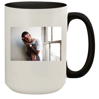 Frank Ocean 15oz Colored Inner & Handle Mug