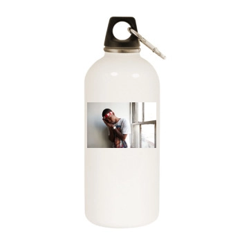 Frank Ocean White Water Bottle With Carabiner